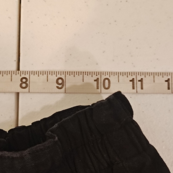 Motel Womens Small Hansa Cargo Trouser Black Utility Handmade 100% Cotton - Picture 7 of 11